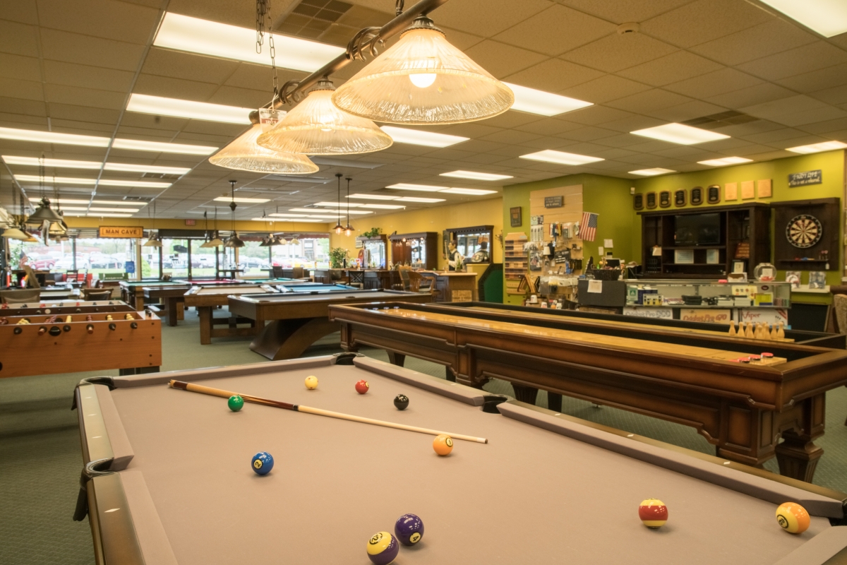 Pool Table & Game Room Showroom Montgomeryville, PA